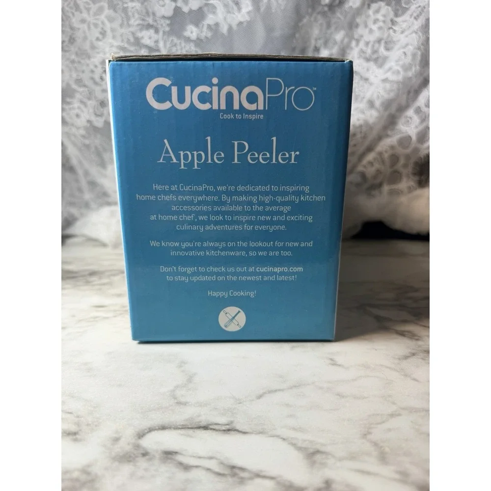 Cucina Pro Apple Fruit Vegetable Peeler Easy Peel‎ New in Opened Box (P2903)